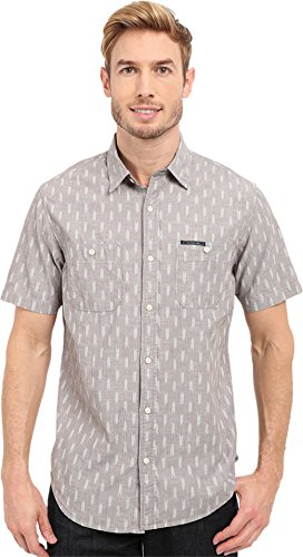 U.S. Polo Assn. Men's Short-Sleeve Slim Fit Printed Canvas Shirt