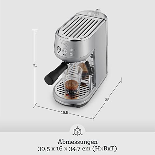 Siebträgermaschine Sage The Bambino Kompakte Espressomaschine