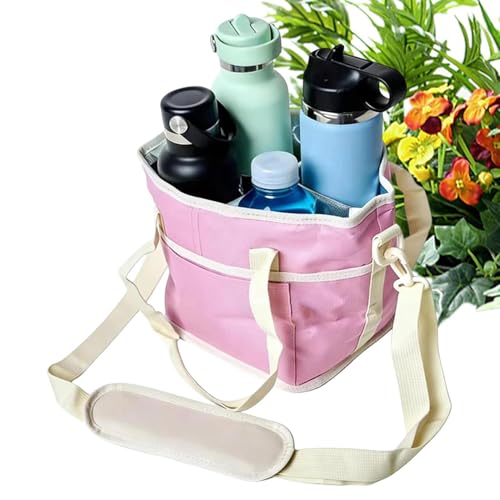 Portabotellas con correa ajustable y funda térmica de transporte para botellas