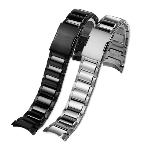 Bracelet montre acier compatible Casio Edifice EQB-800 Arc Mouth homme - 5