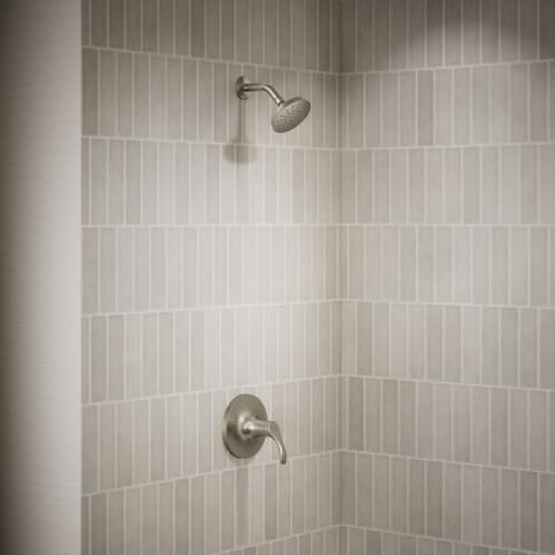 Kohler TS27392-4G-BN SIMPLICE Rite-Temp Pressure-Balancing 1.75 GPM Shower Faucet Trim Set, Vibrant Brushed Nickel by Kohler - Image 2