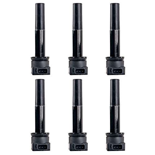 Ignition Coil Compatible With Mitsubishi Endeavor 04-07 Galant Uf481 5C1505 C1505 Gn10358 E961 1788446 Ic561 Set Of 6 #TOP8