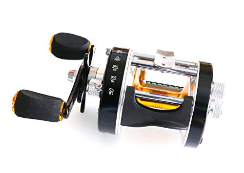 Mingyang Reel Mc500 Baitcasting Reel Offshore Fishing 6 Bb Right Handed Fishing Gear Ratio 5.3:3 Catfish Fishing,Metal Body,Aluminium Spool,Conventional Reel… #TOP1