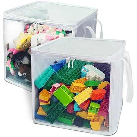 Holay 2-Pack 12" Cube Storage Bins Cover