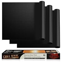 Algopix Similar Product 10 - 3 Pack NonStick Heavy Duty Oven Liners