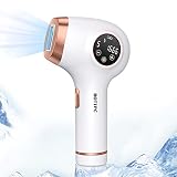 脱毛器 【コードレス充電式＆無制限照射回数】 IPLパルス技術 脱毛器 充電式脱毛器 だつもうき 光美容器 VIO対応 全身脱毛 6段階レベル 家庭用脱毛器 メンズ レディース 男女兼用 全身用 充電ケーブル付き ホワイト＆ローズゴールド