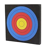 Archery Target, 20 Inch 10 Coloured EVA Backyard Target for Recurve Bow Compound Bow or Longbow, Archery Professional Accessories for Archery or Shooting Practice