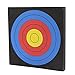 Estink EVA Target, Archery Target 10 Ring Color Printing Stackable Outdoor Portable Archery Target Practice Target for Indoor Outdoor Practice Training