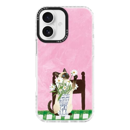 Watercolor Siamese Cat iPhone 17 Case