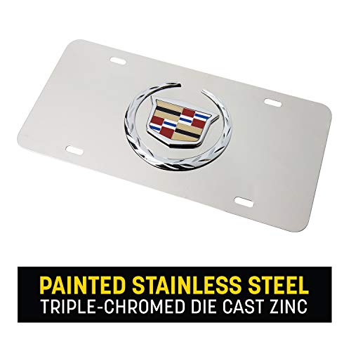 Pilot Lp051 Stainless Steel Plate - Cadillac Chrome #TOP1