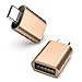 Syntech USB C to USB Adapter (2 Pack), Thunderbolt 3 to USB 3.0 Adapter Compatible with MacBook Pro 2019 and Before, MacBook Air 2019/2018, Dell XPS, ChromeBook and More Type C Devices, Gold