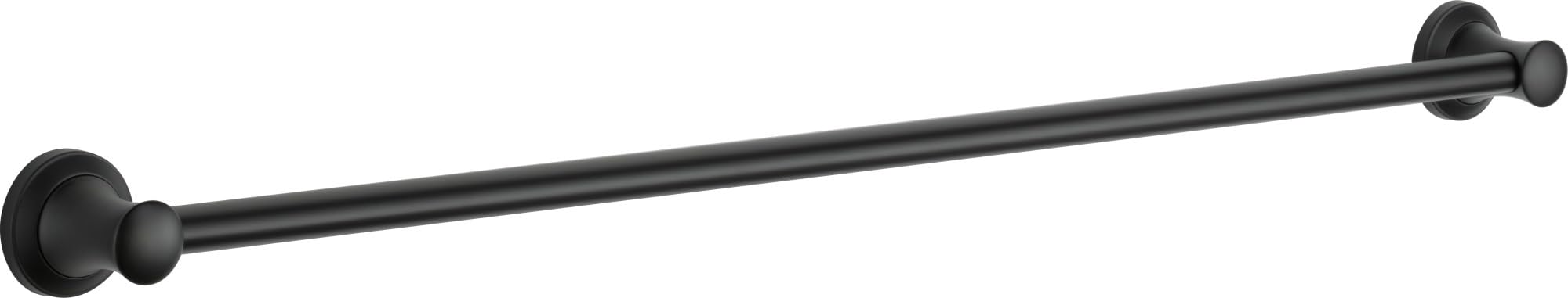 Delta Faucet 41742-BL Transitional Concealed Screw ADA-Compliant Decorative Grab Bar, 42 inch, Flat Black