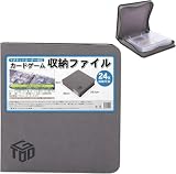 おもちゃの神様 エキシビジョンファイル マグネットローダー用 1P4枚 24枚収納 ファスナー付き トレカ ディスプレイ 展示 保管 コレクション