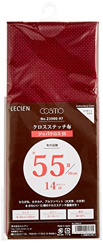 LECIEN(ルシアン) ジャバクロス55 プリカットクロス ガーネット 23900-97
