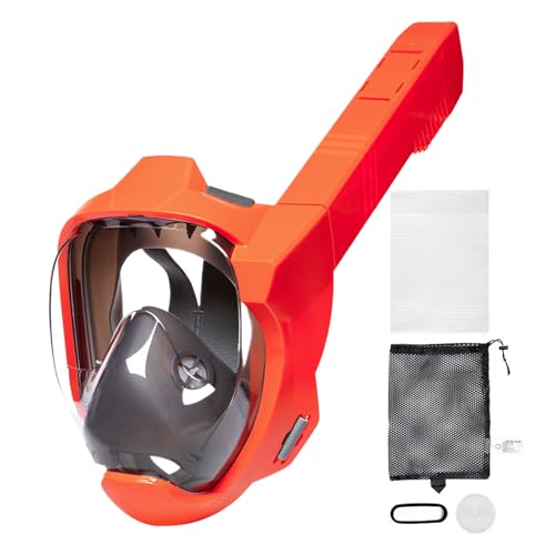 Máscara de Buceo Integral | Máscara Integral de Submarinismo (bucear) Hombre,Cómodo Impermeable Anti-niebla Vista Panorámica 180° Equipo de Natación para Mujeres Adultas