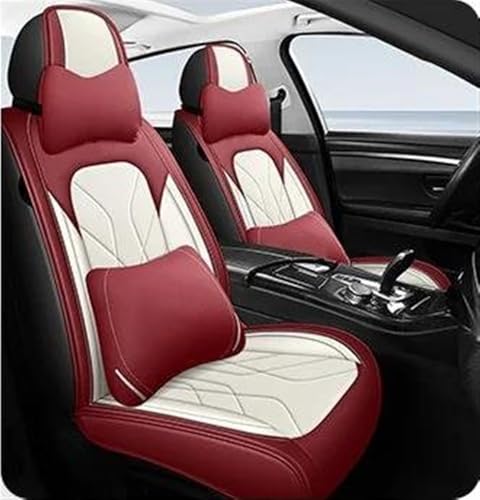Housses de siège en cuir PU luxe rouge pour sublimer votre BMW X1 E84
