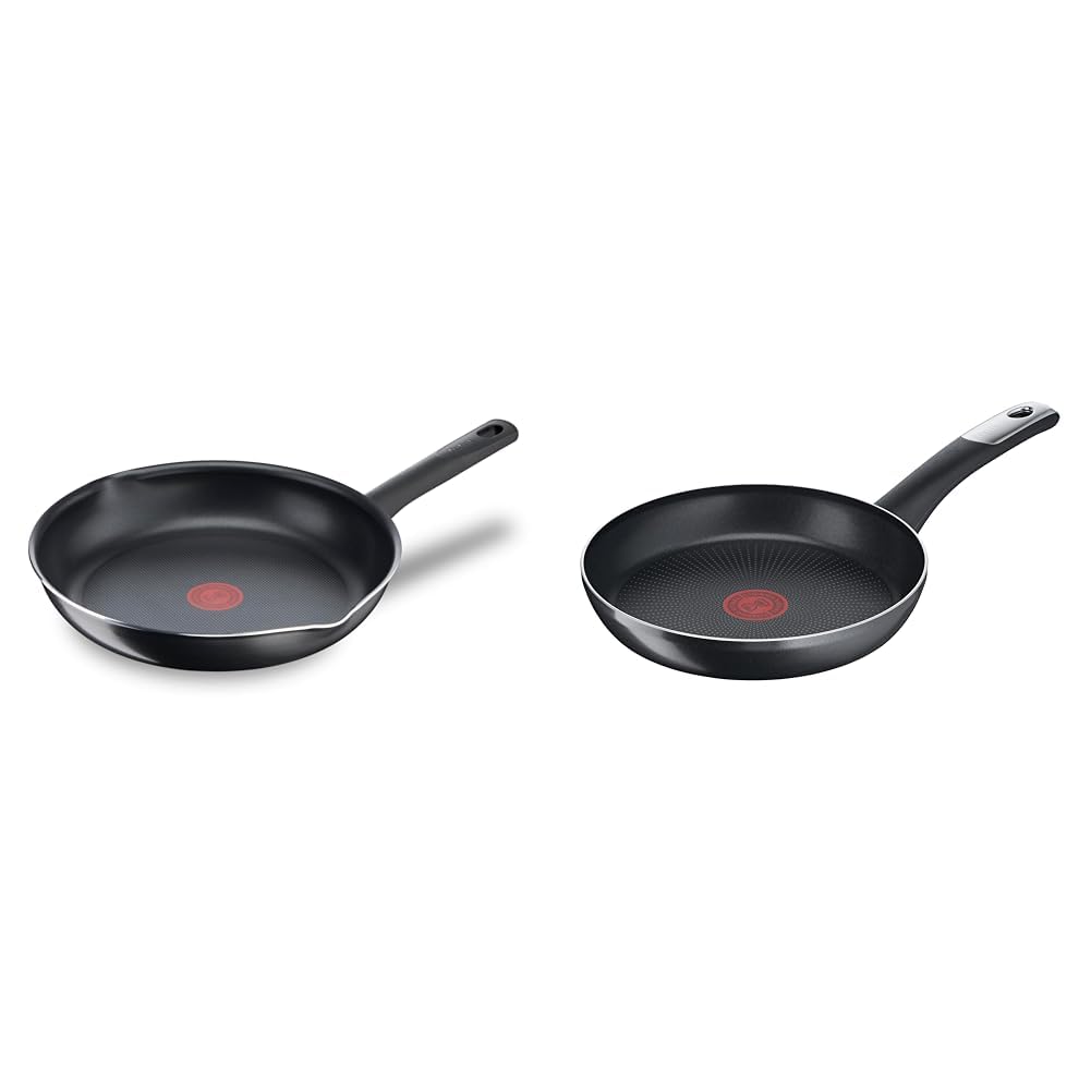 Poêle en titane dur Essential C38804 Tefal 24 cm anti-adhésive pour une cuisson saine