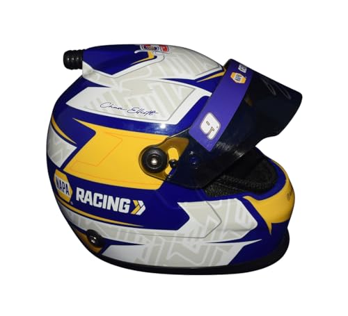 AUTOGRAPHED 2023 Chase Elliott #9 NAPA Racing (Hendrick Motorsports) Signed Official NASCAR Replica 1/2 Scale Mini Helmet with COA