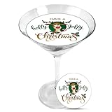 Snowy River Cocktail Toppers - Edible Topper for Cocktails, Milk Shakes, Cakes and Ice Cream (Reindeers, 6 Pack)