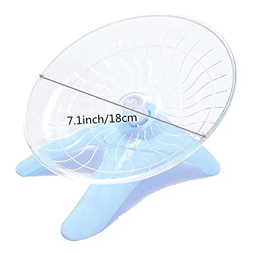 Hamster Flying Saucer Silent Running Exercise Wheel for Hamsters, Gerbils, Mice ,Hedgehog and Other Small Pets Silent… - Image 3