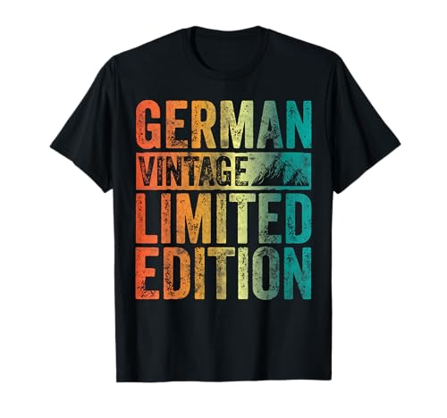 Camisa con nombre personalizado German Vintage Edición Limitada