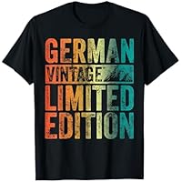 Camisa con nombre personalizado German Vintage Edición Limitada