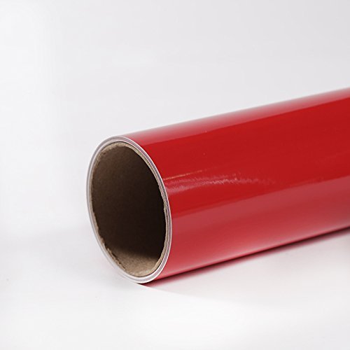 Oracal 651 RED Permanent Vinyl Roll 12" x 15 Feet