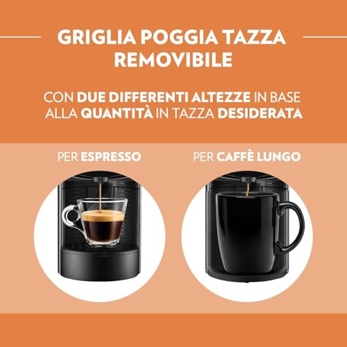 Macchina Da Caffè Lavazza A Modo Mio Jolie Nera Caffè In Capsule - 9