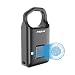 Smart Fingerprint Padlock Lock ANYTEK Biometric Padlock Lock P4 Finger Print Security Lock Touch Keyless Anti Theft USB charge 4 Months Standby Time for Zipper Head for Suitcase Handbag Luggage
