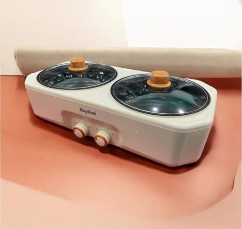 GSMT-Sky line Electric Non Stick Cook & Serve 1.5 ltr + 1.5 ltr Dual Cooking Pot 10081790