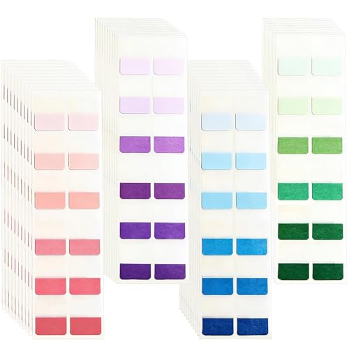 EnixwH 480 Pièces Onglets Adhésifs Gommettes Autocollantes Marque Page Adhesif Annotation Livre Notes Adhésives Multicolores pour la Maison École Bureau Documents Livres Calendriers Fichiers Cahiers