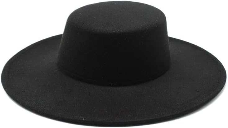 Men French Hat Wide Fedora Hat Winter Wool Wedding Hats
