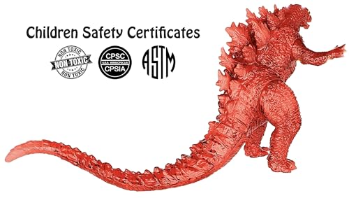 TwCare Fire Godzilla vs. Kong 2021 Toy Burning Action Figure: Flaming King of The Monsters, Movie Series Movable Joints Soft Vinyl, Travel Bag - Thumbnail 3