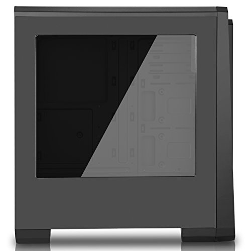 CIT Dark Soul nero case MIDI con 1 x12 cm ventola