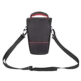 Novel fashion, feeling good, easy to carry, the appearance of generosity, and practical . Can be placed in it without removing the lens.Thicker material, shockproof, more texture.