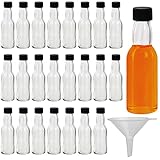 EMBUDO PARA VERTER FÁCILMENTE: Como el set de botellas de vidrio para licores tiene una boca de 10 mm de diámetro, se incluye un embudo para verter fácilmente sus líquidos. El embudo tiene un pequeño mango a un lado para que pueda mantenerlo firme mientras vierte su bebida favorita como whisky, vodka, ginebra de endrinas, sambuca, bourbon, tequila o bebidas sin alcohol. Consulte las imágenes para ver las dimensiones completas del embudo.