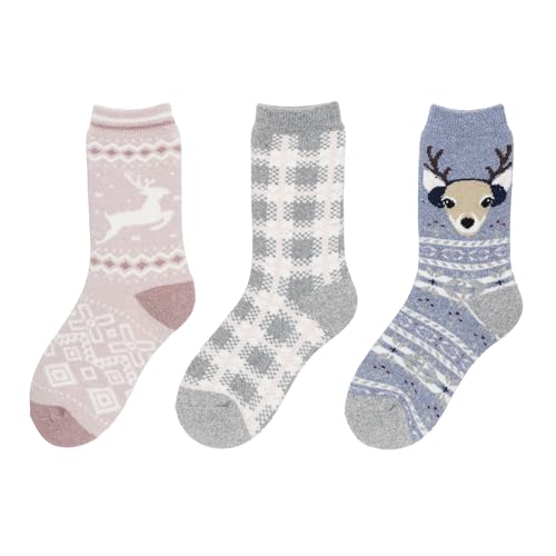 Image of Cuddl Duds Ladies Super Soft Warm Comfortable Multipack Gift Lounge Socks