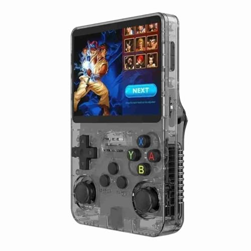 ALMALUX Consola de juegos portátil R36s   Linux   pantalla IPS de 3 5 pulgadas   reproductor de vídeo portátil 15000 juegos