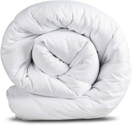 KARKARM New Microfibre Super King Size Duvet 7.5 Tog – All Season Hypoallergenic 7.5 Tog Duvet Super King Size – Spring & Autumn – Hollowfibre Filled Duvets Quilts for Super King Bed UK