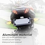 Xitomer-Tail-TidyFender-Eliminator-Kits-Fit-for-2014-2015-2016-FZ-09-MT-09-License-Plate-HolderNumber-Plate-Holder-with-LED-License-Plate-Light-Compatible-with-OEMStock-Turn-Signal