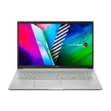ASUS Vivobook S15 S533UA-L1572W PC Portable 15.6 FHD OLED (Ryzen 5-5500U, RAM 8GB, 512GB SSD PCIE, Windows 11 Home) Clavier AZERTY Français Argent Transparent