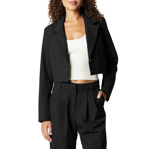 Blazer femme Reims cropped court coupe tendance chic style The Drop