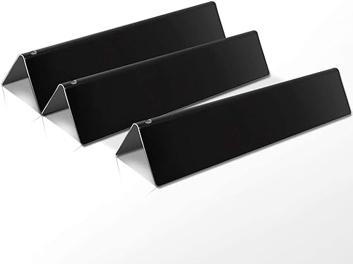 7635 Barras aromatizantes para piezas de parrilla Weber Spirit E210 210, barras de sabor esmaltadas de porcelana de repuesto para parrilla Weber