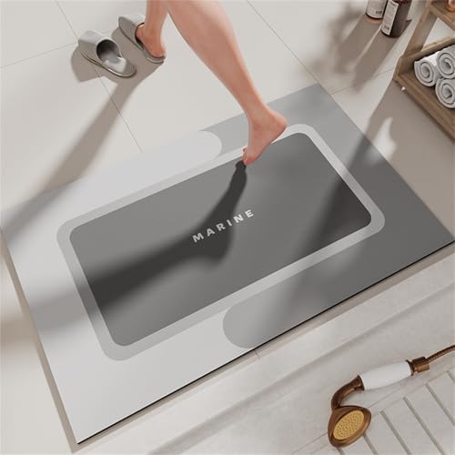 Super Absorbent Bath Mat, Quick Drying Bath Rugs, Absorbent Floor...