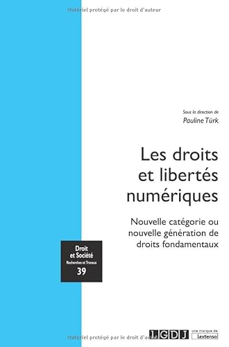 Les droits et libertés numériques: Nouvelle catégorie ou nouvelle génération de droits fondamentaux (39)