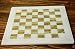 RADICALn 16" Marble Chess Board (White and Green Onyx)