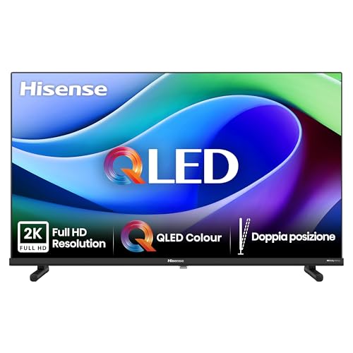Hisense TV 40' QLED Full HD 2025 40E53QT, Smart TV VIDAA U8, HDR10, Game Mode, Dolby Atmos, Works...