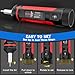 VANPO Torque Screwdriver, 10-80In-lb Torque Screw Driver Wrench Driver Set, 1/4” Drive Inch Pounds Torque Wrench Screwdriver with 60 S2 Bits for Maintenance, Tools, DIY, Bike Repairing and Mounting
