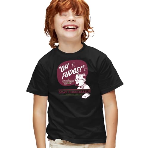 Popfunk A Christmas Story Oh Fudge Collection Kids T-Shirt for Youth Toddler Boys and Girls