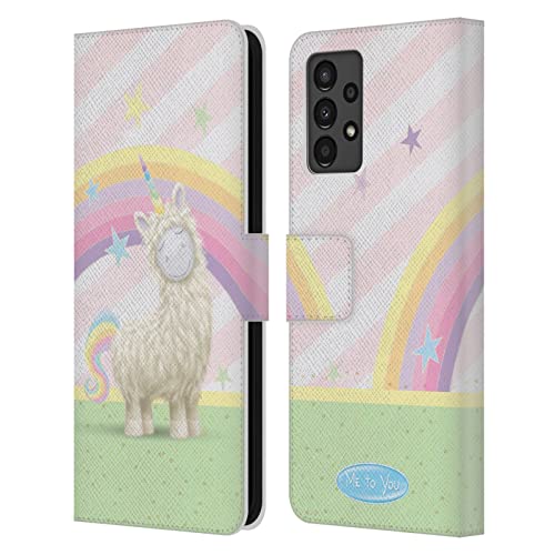 Carcasa de cuero tipo libro compatible con Samsung Galaxy A13 funda Me To You 2022